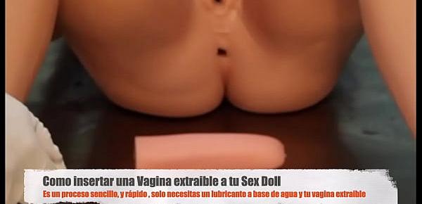  Vagina Extraible Muñecas sexuales, con Sex Doll Spain